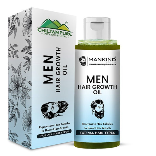 Men Hair Growth Oil – Encourages Scalp Circulation, Repair Hair Damage, Rejuvenate Hair Follicles to Boost Hair Growth,, Doctor's 👨‍⚕️ Recommended