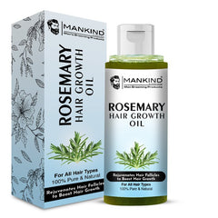 Rosemary Hair Growth Oil - Rejuvenates Hair Follicles to Boost Hair Growth, Detangles Hair & Repair Damaged Hair