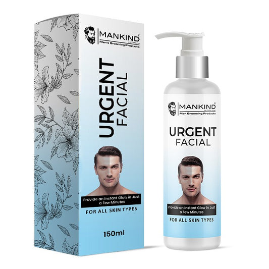 Urgent Facial - Enhances Skin Glow, Brightens Complexion, Deep Cleanses Skin & Prevents Dullness