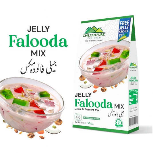 Jelly Falooda / Jelly Falooda Mix / جیلی فالودہ مکس / Jelly Flooda Recipe / 235gm±