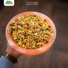 Natural Rock Salt Serving Plate (Large Size) – Natural Salty Addition to Food