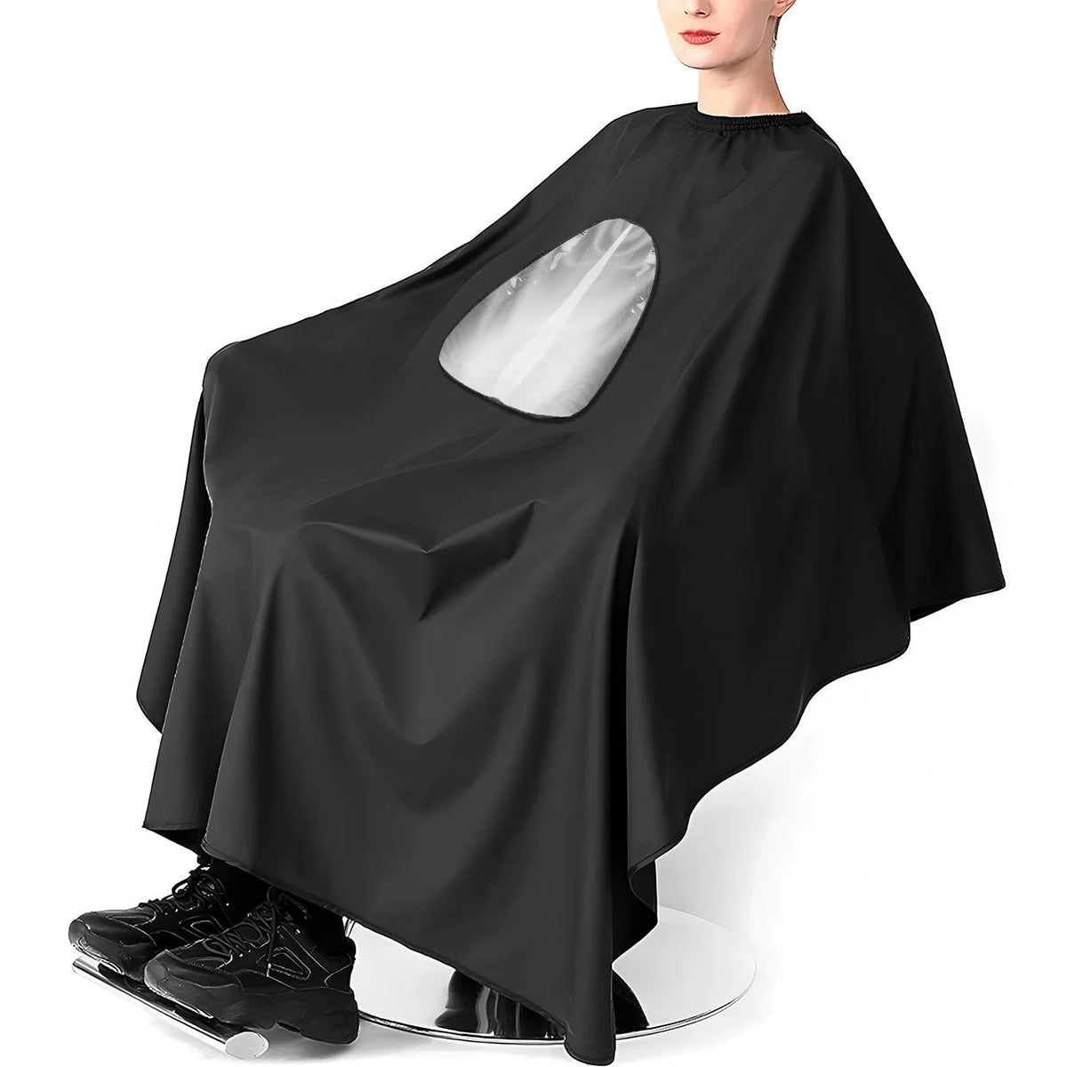 Black Apron - with a Mobile-Friendly Transparent Window