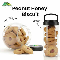 Peanut Honey Biscuit Cookies / Made With Organic Desi Butter, Bakery Biscuit
