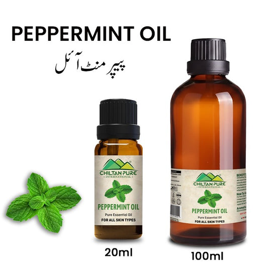 Peppermint Essential Oil - Enriched With Anti-Oxidants, Anti-Microbial &amp; Refreshing Properties [پودینہ]
