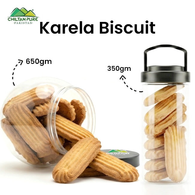 Karela Biscuit Cookies / Made With Organic Desi Butter, Bakery Biscuit