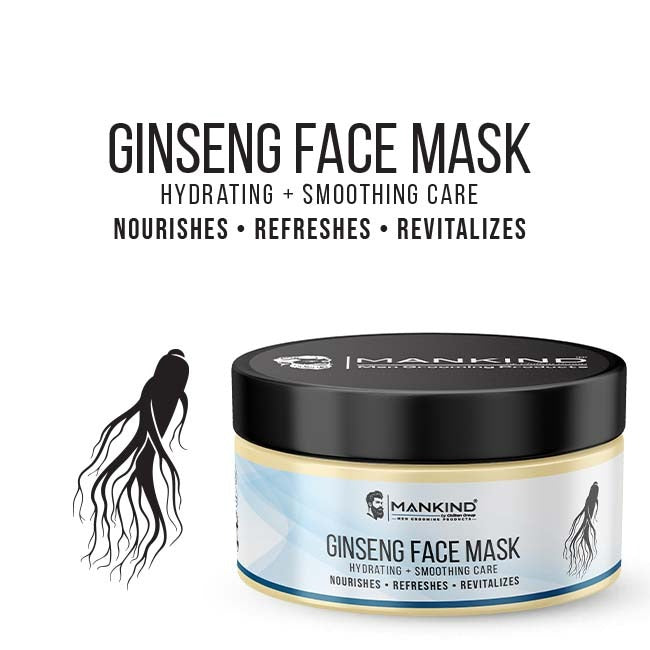 Ginseng Clay – For Men – Extremely beneficial for skin, Derived from natural sources, Perfect Blend for aging skin, Detoxifies the harmful bacteria (100% result)