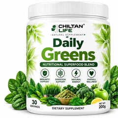 Chiltan Life Daily Greens Superfood Powder – 200g