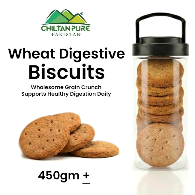 Wheat Digestive Biscuit / Wheat Digestive Cookies / Made With Organic Desi Butter, Bakery Biscuit