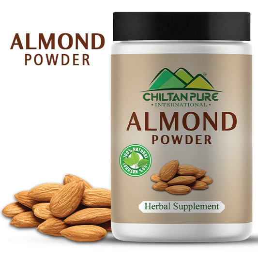 Almond Powder - Boost Brain &amp; Memory Function [بادام] - ChiltanPure