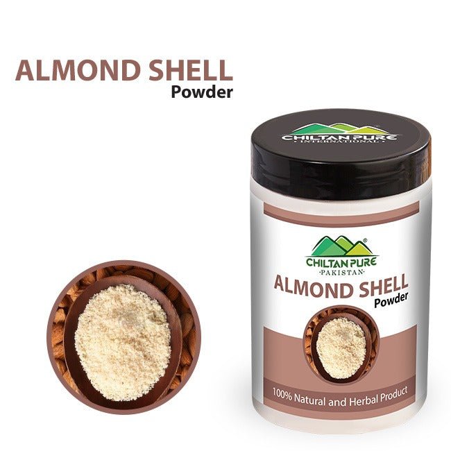 Almond Shell Powder / بادام کے چھلکے کا پاؤڈر / Badam Chilka Powder - ChiltanPure