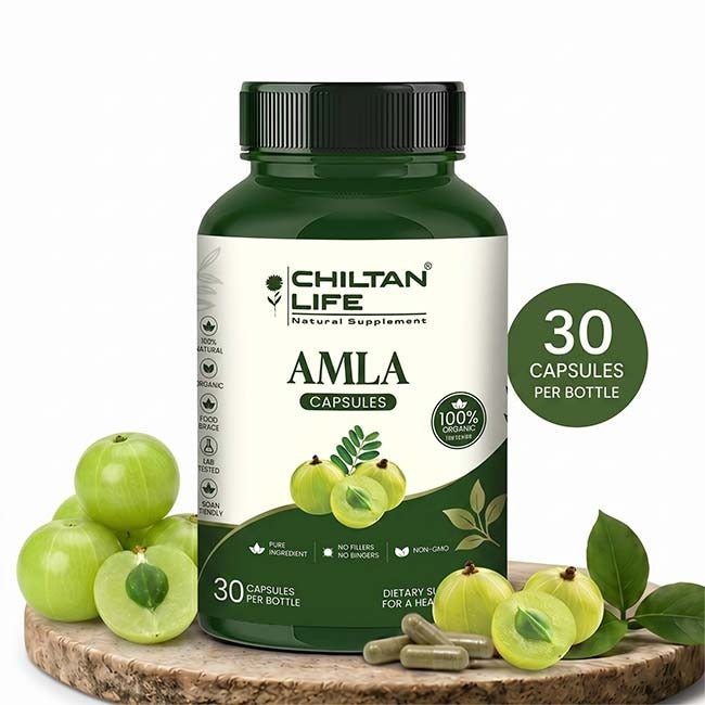Amal Capsule 100% Natural Amal Tablets 30 Per Bottle - ChiltanPure