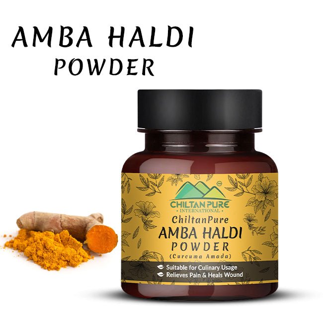 Amba Haldi (Curcuma Amada) – Suitable for Culinary Usage, Heals Wounds & Relieves Pain - ChiltanPure