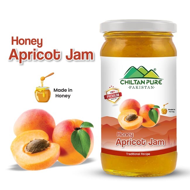 Apricot Jam (Made in Honey) / خوبانی جام / Khubani Jam / 630gm