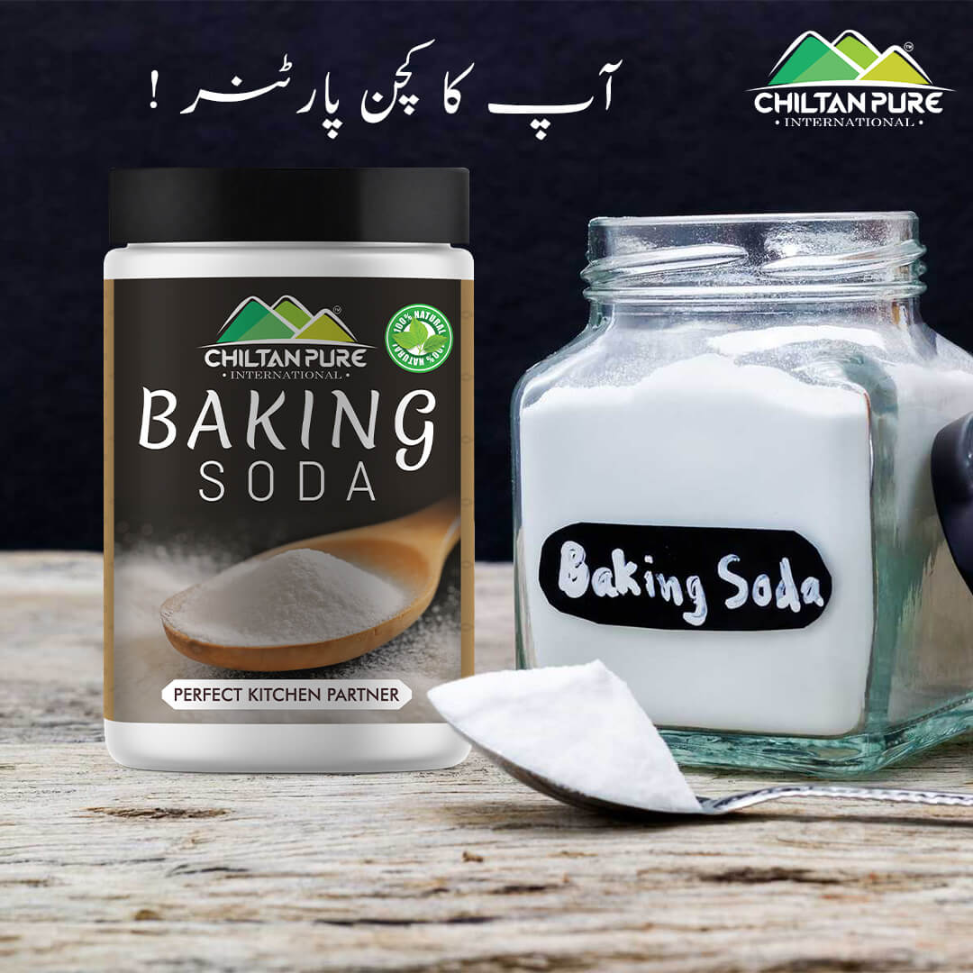 Baking Soda – Premium Quality, A Perfect Baking Essential, Gluten Free Product Produce In 100% Facility [کھانے کا سوڈا] 400mg - ChiltanPure