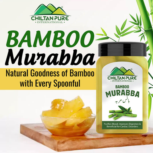 Bamboo Murabba (بانس مربہ) - Nutrient Rich, Purifies Blood, Improves Digestion & Beneficial for Cardiac Health- 💯 Organic & Pure - ChiltanPure