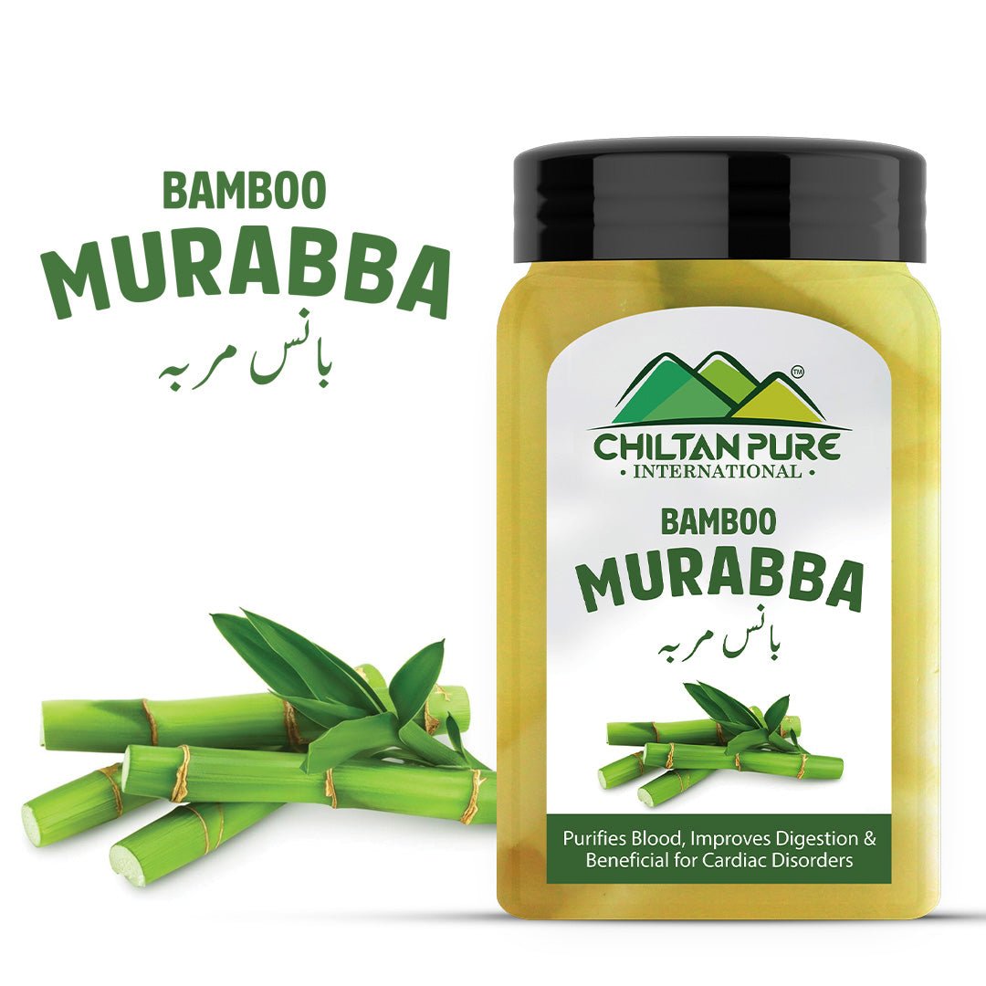 Bamboo Murabba (بانس مربہ) - Nutrient Rich, Purifies Blood, Improves Digestion & Beneficial for Cardiac Health- 💯 Organic & Pure - ChiltanPure