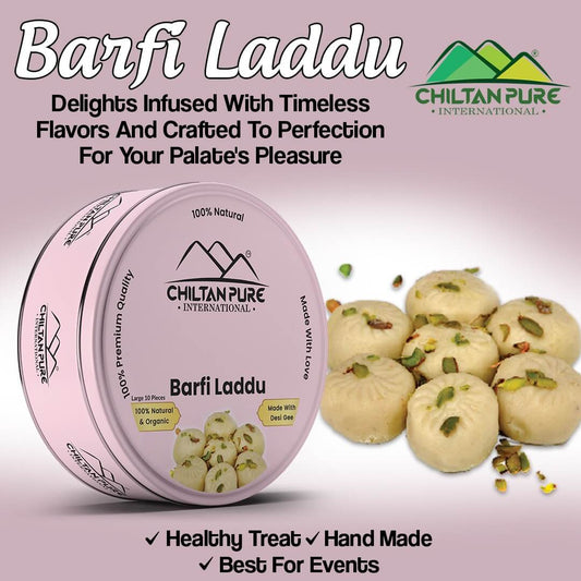 Barfi laddu - Delights Infused with Timeless Flavors and Crafted to Perfection for Your Palate's Pleasure - ChiltanPure