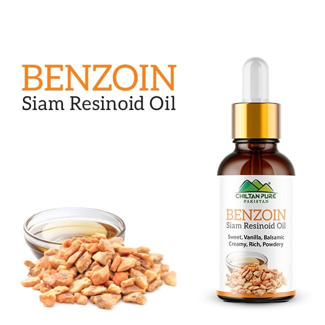 Benzoin Siam Resinoid Oil / بینزوئن سیام ریزینوئڈ آئل - ChiltanPure