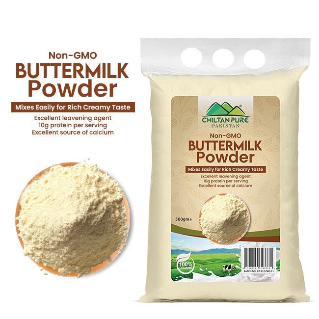 Buttermilk Powder / Chhaachh / Butter powder 100% Organic - ChiltanPure