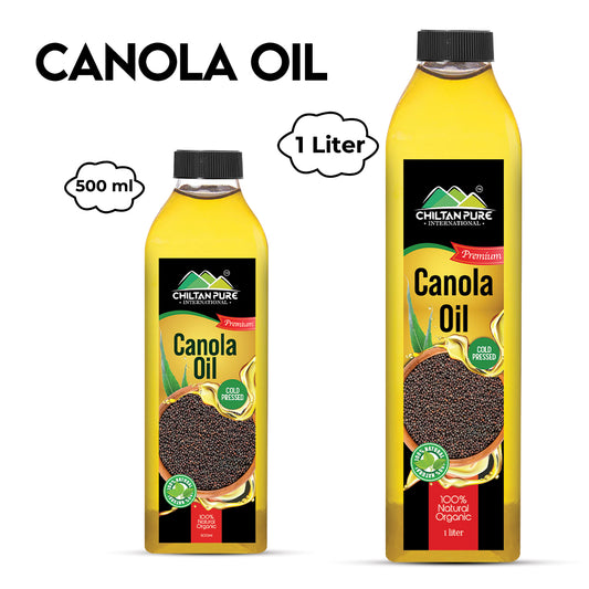 Canola Oil - Good for Heart Health, Brain Health, Weight Management, and Perfect Golden Goodness for Cooking, Baking, & Sauteing
