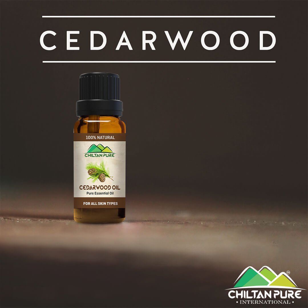 Cedarwood Essential Oil – Combats Hair Loss, Tightens Muscles, Natural Sedative & Antiseptic - Mamasjan