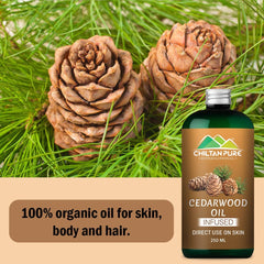 Cedarwood Oil – Healthy skin best friend – Contains anti-inflammatory properties, cure acne, Helpful for alleviating and reducing stubborn breakouts – 100% pure organic [Infused] - Mamasjan