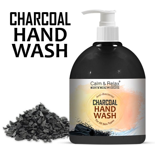 Charcoal Hand Wash - Antibacterial & Anti-Dirt Formula, Removes Impurities - ChiltanPure