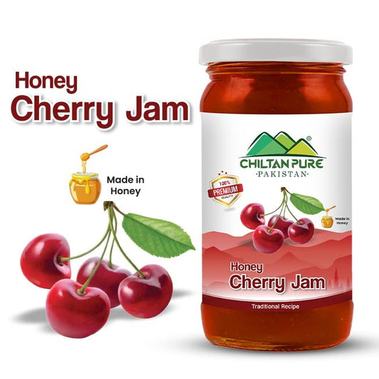 Cherry Jam (Made in Honey) / چیری جام / Sweetness in Every Spoon / 630gm