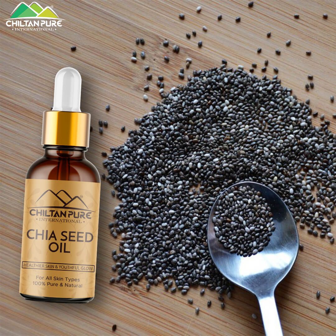 Chia Seed Oil – Promotes Healthier Skin Membrane [تخم میکسیکو] 30ml - ChiltanPure