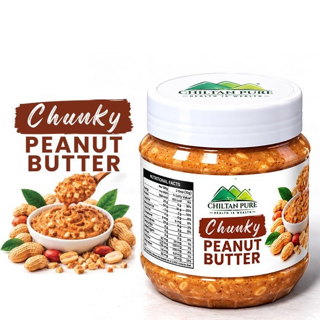 Chunky Peanut Butter 360g | Price in Pakistan | CHILTAN PURE - ChiltanPure
