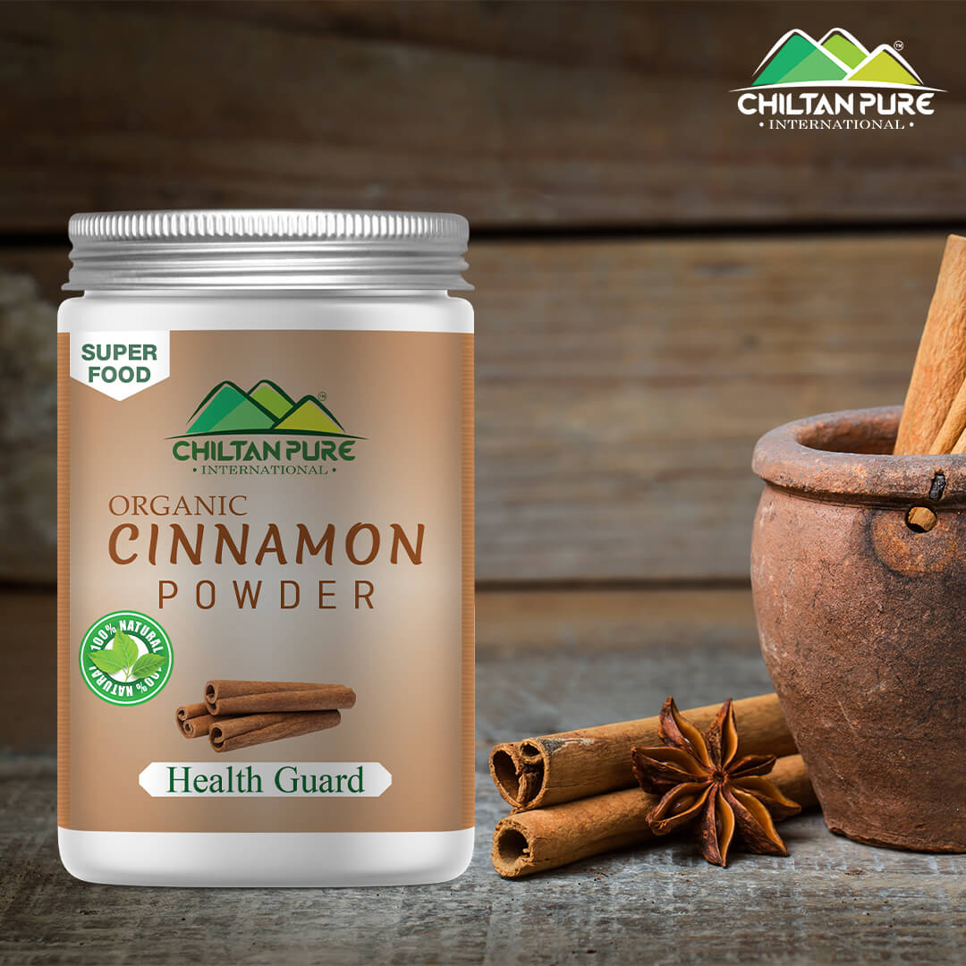 Cinnamon Powder – Lower your Blood Sugar Level & Reduce Risk of Heart Disease [دار چینی] 150gm - ChiltanPure