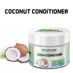 Coconut Conditioner - Say Goodbye to Dry and Dull Hair , Hello to Shiny , Smooth Hair