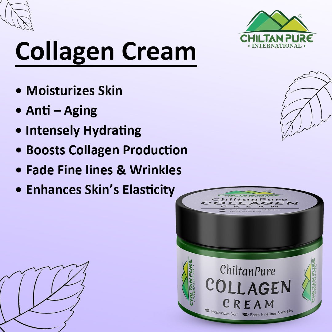 Collagen Cream – Anti-Aging, Promotes Blood Circulation, Boosts Collagen Production & Enhances Skin’s Elasticity - Mamasjan