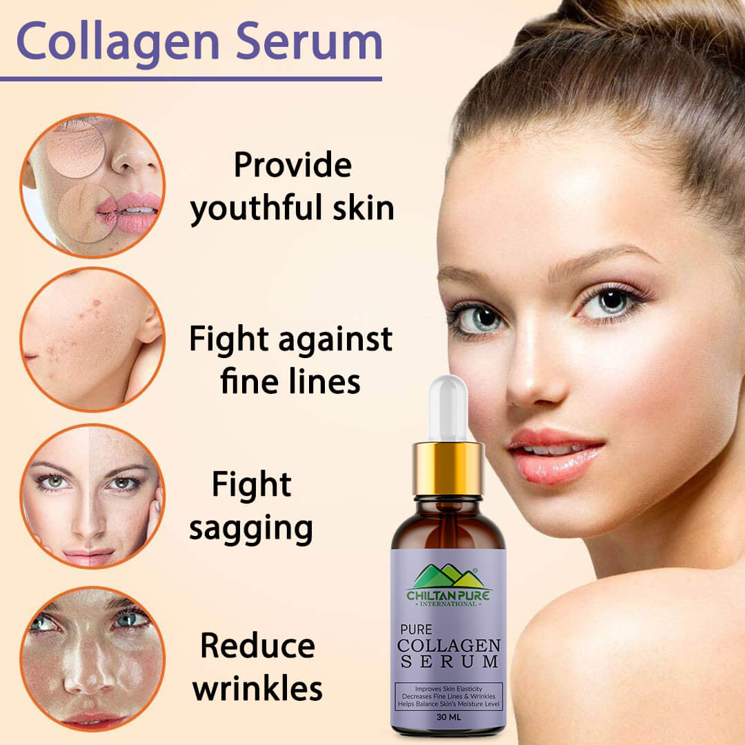 Collagen Serum – Fades Wrinkles, Skin Tightening & Makes Skin Smoother - Mamasjan