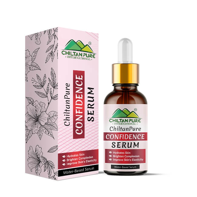 Confidence Serum – Hydrates Skin, Treats Acne, Improves Skin’s Elasticity, Minimizes Fine lines & Wrinkles!! - ChiltanPure