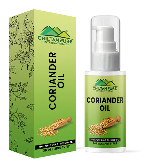 Coriander Oil – Prevents Hair Greying