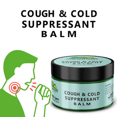 Cough Suppressant Balm – Chest Rub Balm, Relief from Cough, Cold, Nasal Decongestion, Topical Cough Suppressant 50ml - ChiltanPure