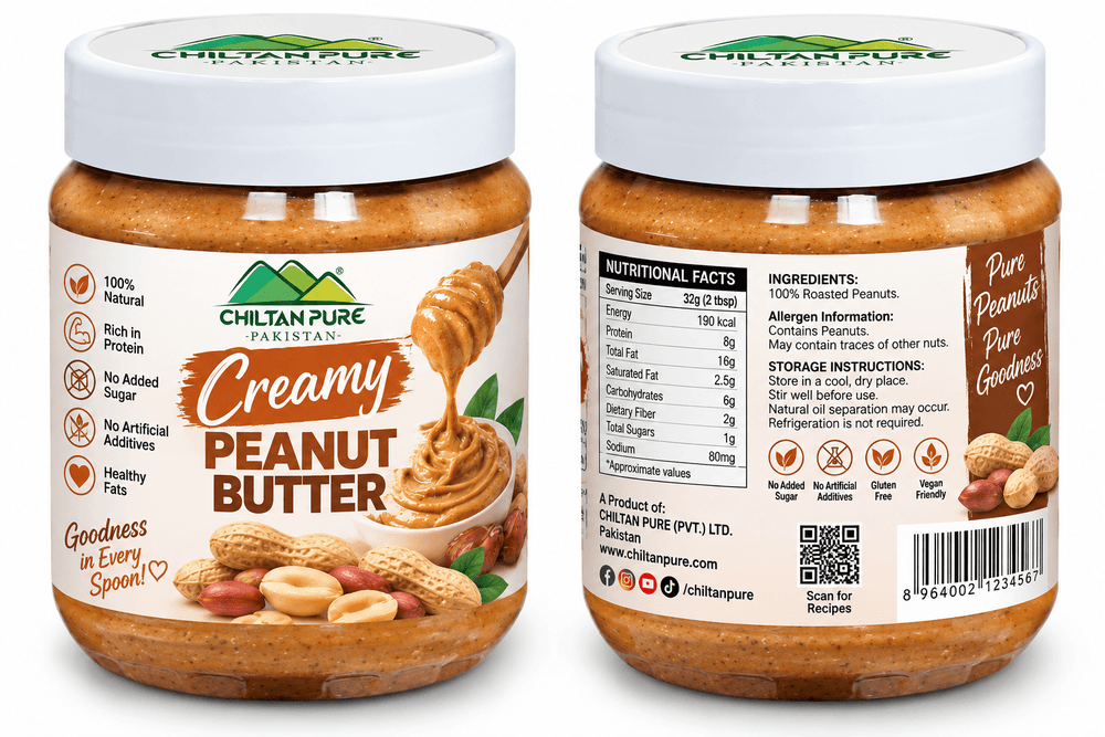 Creamy Peanut Butter 360g | Price in Pakistan | CHILTAN PURE - ChiltanPure
