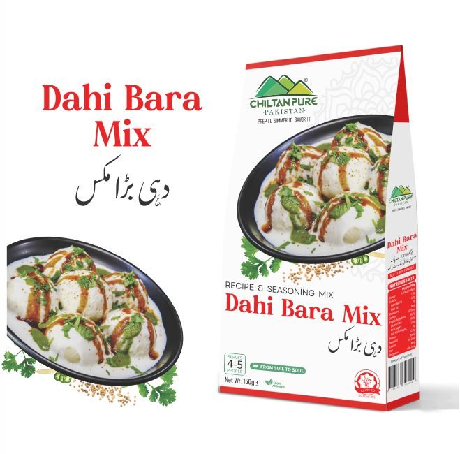 Dahi Bara Mix / دہی بَرّا مِکس / Dahi Bara Mix Masala Recipe / 150gm± - ChiltanPure