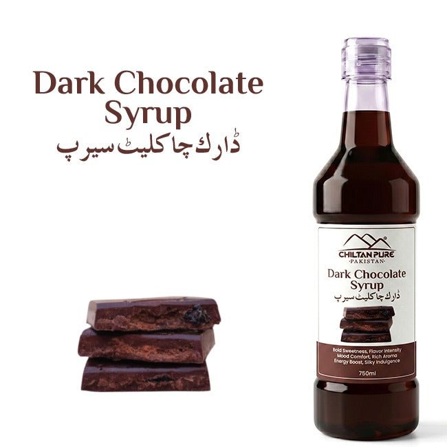 Dark Chocolate Syrup / ڈارک چاکلیٹ سیرپ - ChiltanPure