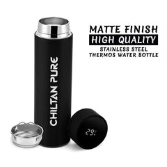 Digital Water Bottle - Temperature Display Vacuum Insulated, Thermos Flask Made of Premium Stainless Steel - ChiltanPure