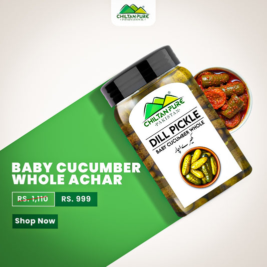 Dill Pickle (کھیرے اچار) – Tangy Crunch Natural Goodness Freshly Preserved Delight 🥒