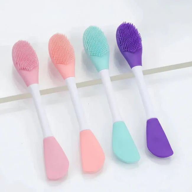 Double Headed Silicone Mask And Cleansing Brush - ChiltanPure