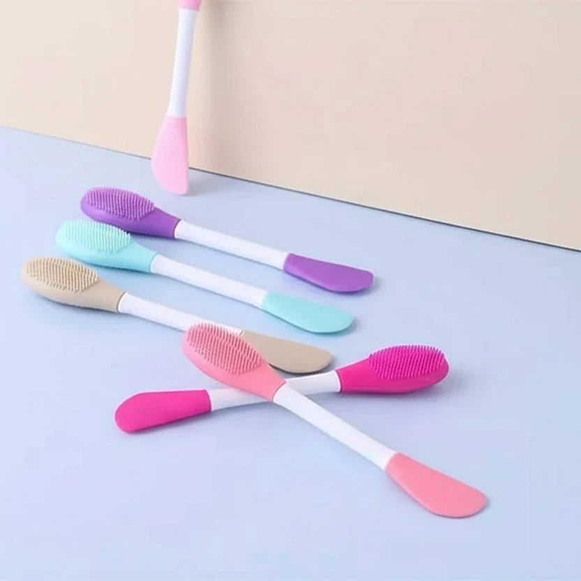 Double Headed Silicone Mask And Cleansing Brush - ChiltanPure