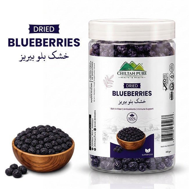 Dried Blueberries - ChiltanPure