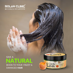 Egg Conditioner Mask - Ideal for Hair Growth, Smooths Frizziness, Makes Your Hair Thick and Shiny - ChiltanPure