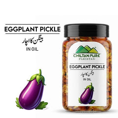 Eggplant Pickle / بینگن کا اچار / Baingan Achar / Gross Weight 520gm± Approx - ChiltanPure