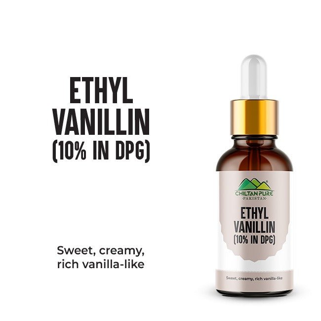Ethyl Vanillin 10% in DPG / ایتھل وینیلن 10٪ ڈی پی جی میں - ChiltanPure