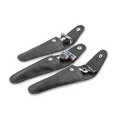Travel Razor Case – Compact Black Pouch for Safety Razors