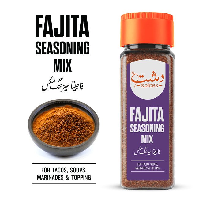 Fajita Seasoning Mix / فاجیتا سیزیننگ مکس / For Sauce, Marinades & Topping - ChiltanPure